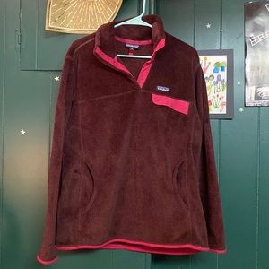 women’s Patagonia fleece pullover